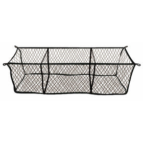 Highland 9501300 Black Three-Pocket Storage Net