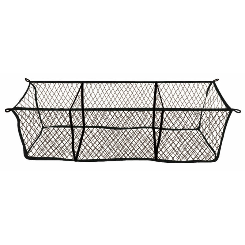 Highland 9501300 Black Three-Pocket Storage Net