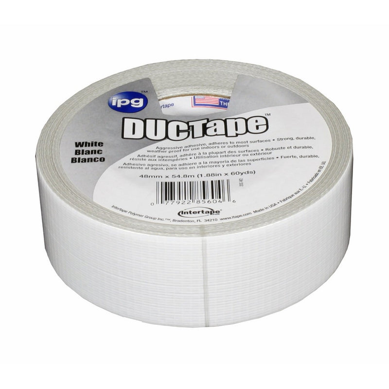 Intertape Polymer Group 20C-W 2 DUC Tape, 1.88-Inch x 60-Yard, White