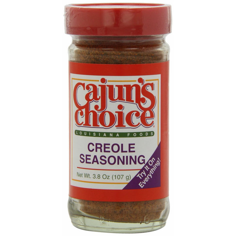 Cajun's Choice Creole Seasoning, 3.8-Ounce Packages (Pack of 12)