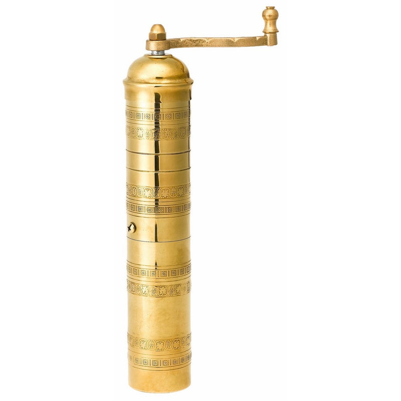 Pepper Mill Imports Traditional Coffee/Spice Mill, Brass, 11"