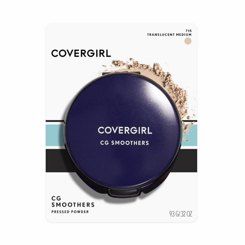 COVERGIRL Smoothers Pressed Powder, Translucent Medium .32 oz (9.3 g) (Packaging may vary)