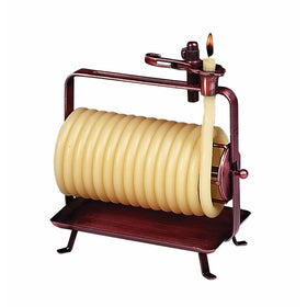 Candle by the Hour 48-Hour Horizontal Candle, Eco-friendly Natural Beeswax with Cotton Wick