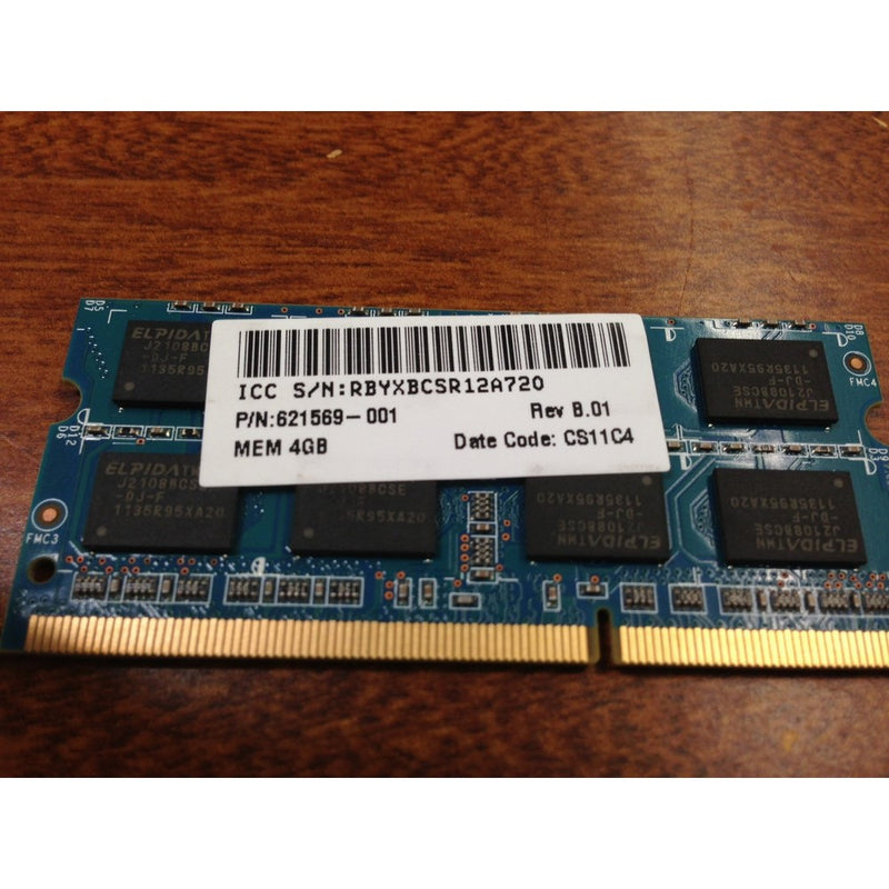 HP VH641AT 4-GB DDR3 RAM (PC3-10600 , 1333 MHz)