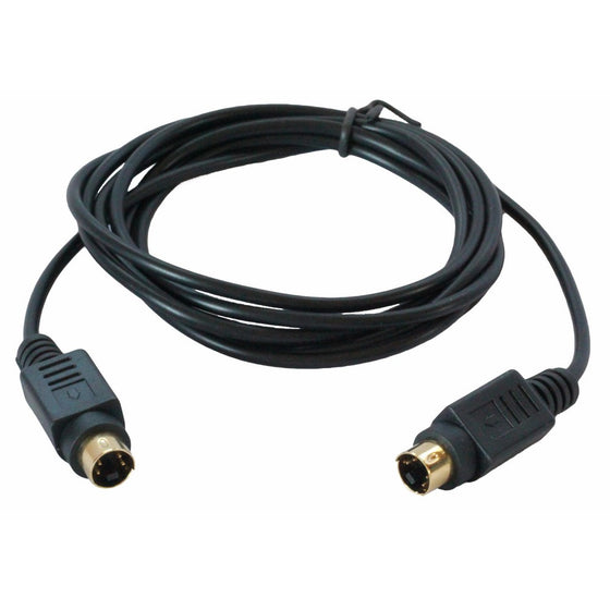 S-Video Male to Male Cable Gold Plated 25 Ft