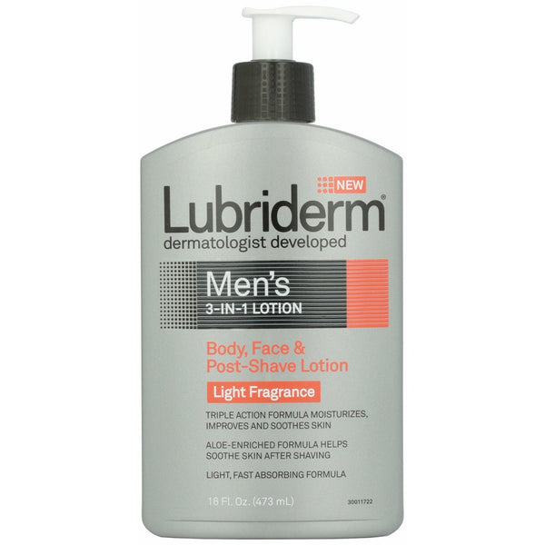 Lubriderm Men's 3-in-1 Lotion 16 fl oz