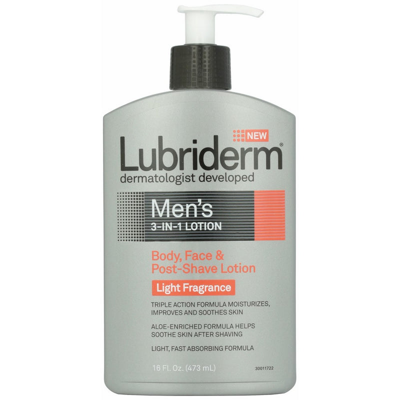 Lubriderm Men's 3-in-1 Lotion 16 fl oz