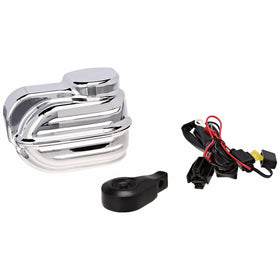 Kuryakyn 7743 Super Deluxe Wolo Bad Boy Horn Kit