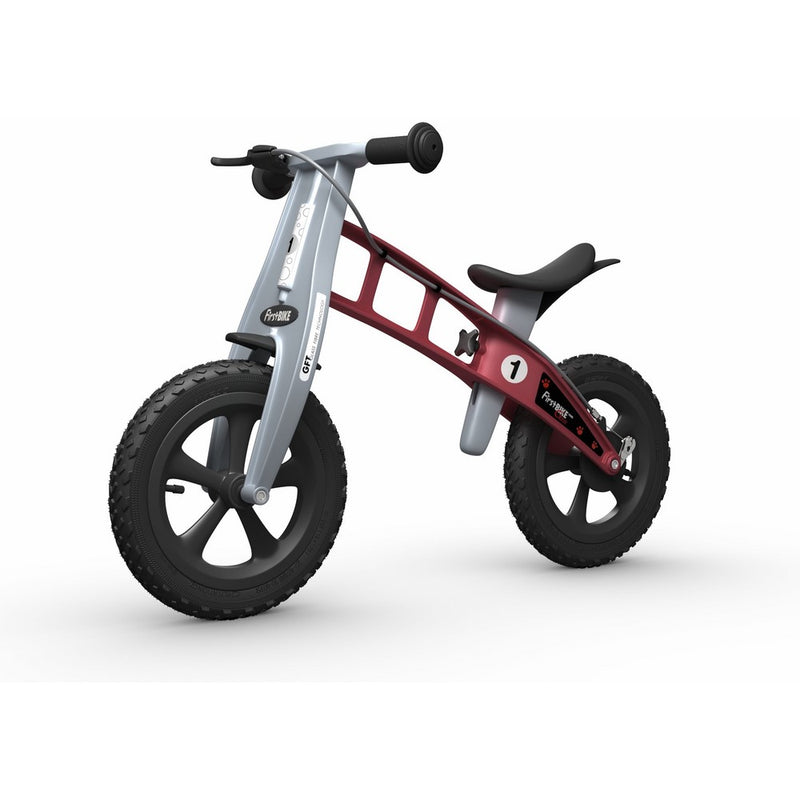 FirstBIKE Cross Bike with Brake, Red