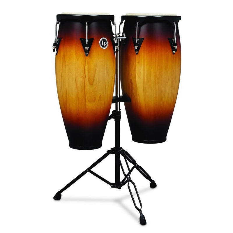 Latin Percussion LP City Wood Congas 10" & 11" Set - Vintage Sunburst