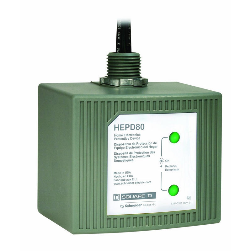 Square D by Schneider Electric HEPD80 Home Electronics Protective Device