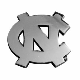 Fanmats 14902 NCAA UNC University of North Carolina - Chapel Hill Tar Heels Chrome Team Emblem