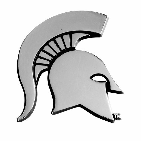 Fanmats NCAA Michigan State University Spartans Chrome Team Emblem