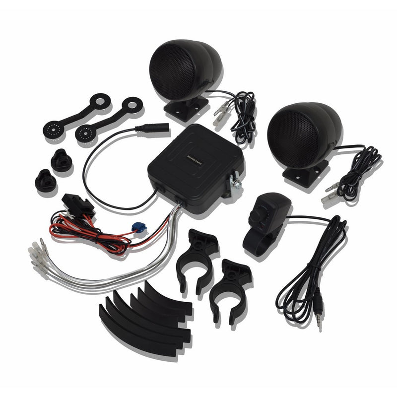 Big Bike Parts Waterproof Sound System Complete with Speakers