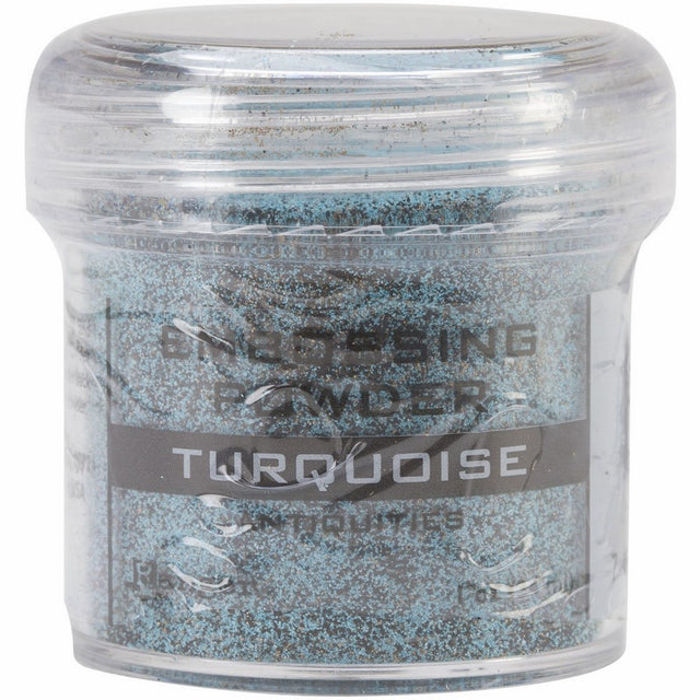 Ranger Embossing Powder, 1-Ounce Jar, Turquoise