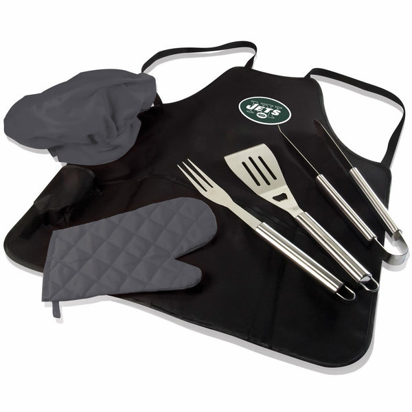 PICNIC TIME NFL BBQ Apron Tote Pro, New York Jets