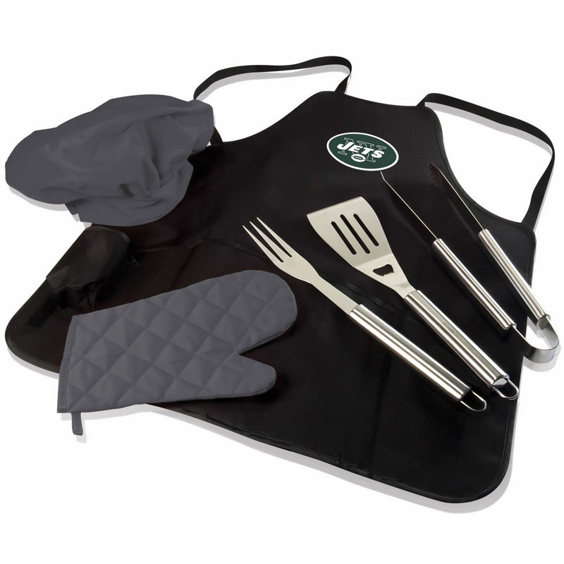PICNIC TIME NFL BBQ Apron Tote Pro, New York Jets