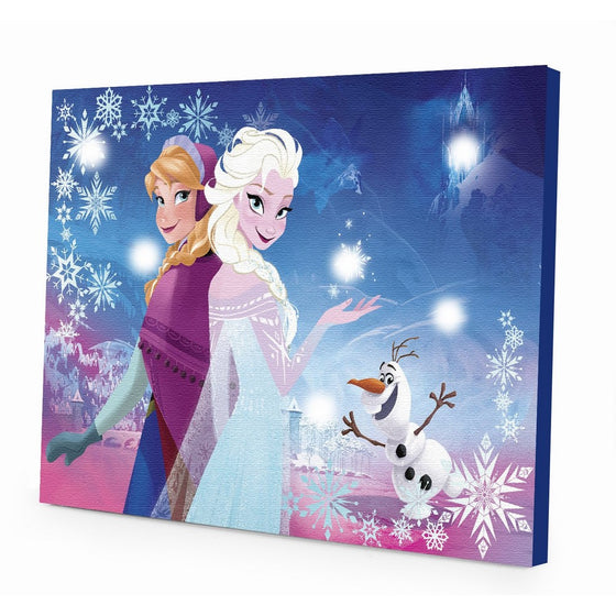 Disney Frozen Canvas LED Wall Art