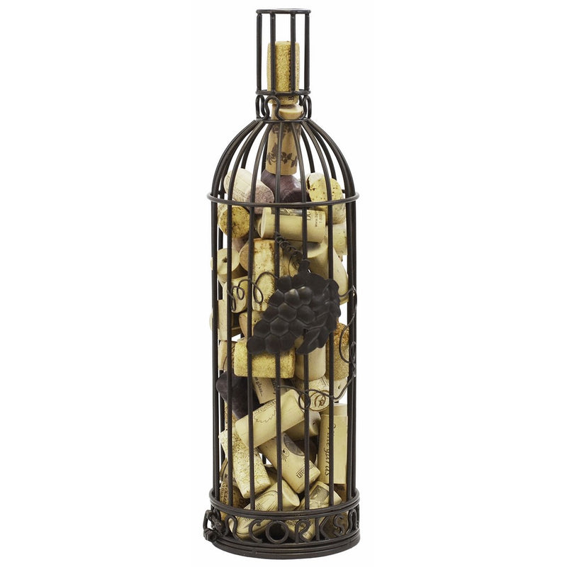 Southern Homewares Cork Corral Wine Bottle Grapevine Design