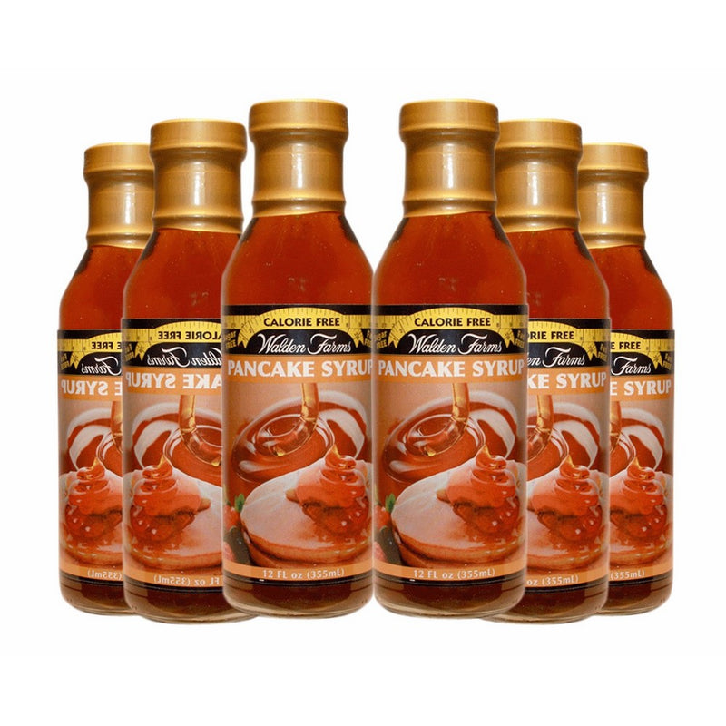 Walden Farms Calorie Free, Carb Free Pancake Syrup 6 Bottles- 12 Oz Each