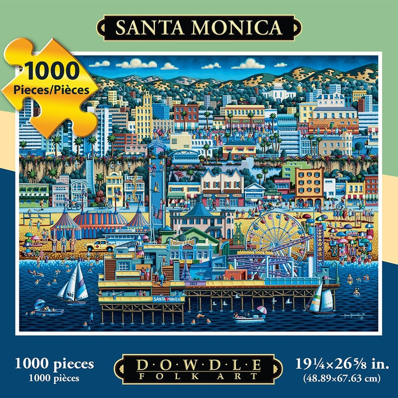 Dowdle Santa Monica 1000 Piece Puzzle