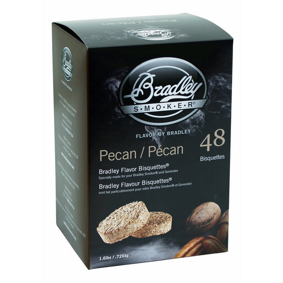 Bradley Smoker BTPC48 Bradley Pecan Bisquettes 48 pack