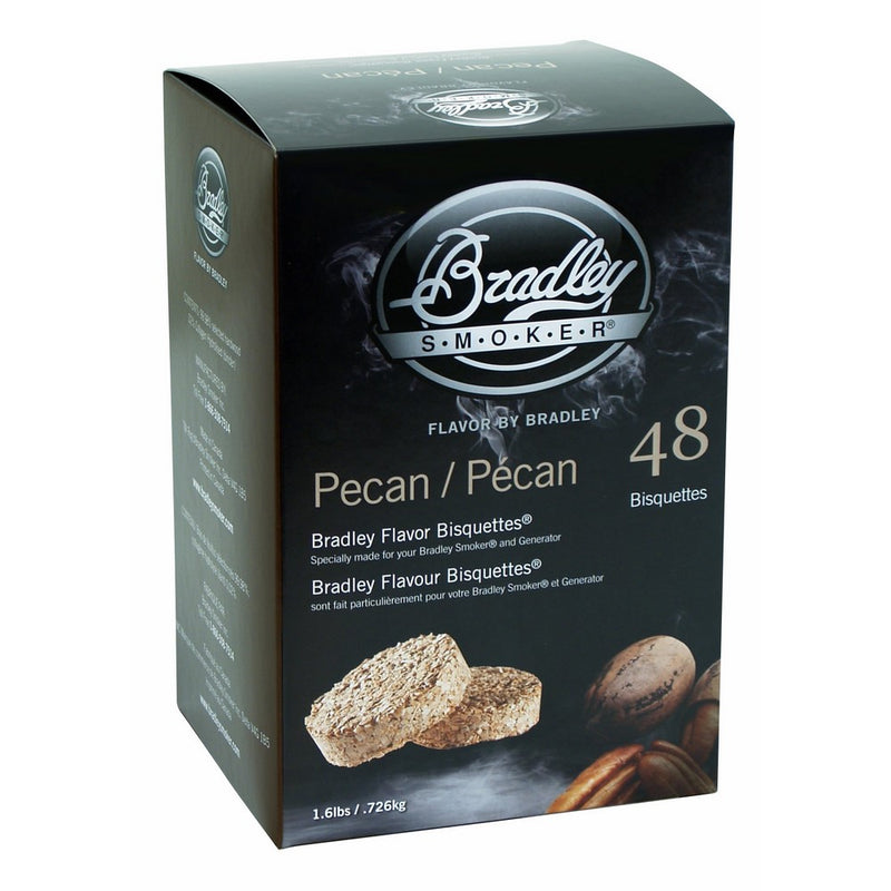 Bradley Smoker BTPC48 Bradley Pecan Bisquettes 48 pack