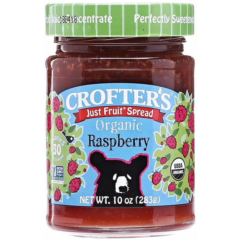 Crofters Organic Raspberry Fruit Spread, 10 oz