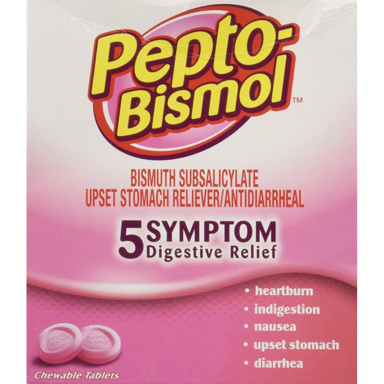 PEPTO BISMOL 25 PACKS-50 TABLETS