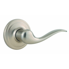 Kwikset Tustin Right-Handed Half-Dummy Lever in Satin Nickel