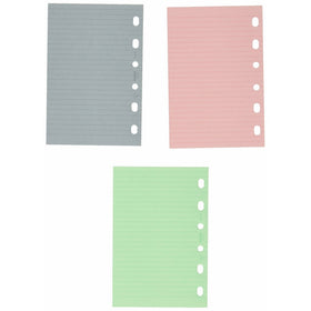Filofax Pocket Ruled Fashion Colored Paper (B210507)