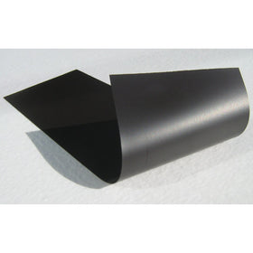 Thin & Flexible Magnetic Material Sheet 4-inch x 12-inch Black for Magnetizing Bumper Sticker