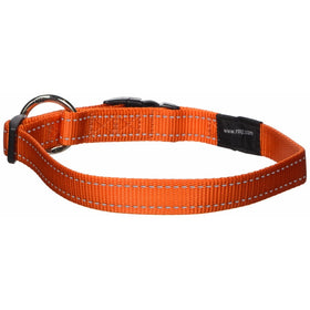 Reflective Dog Collar for Large Dogs, Adjustable from 13-22 inches, Orange