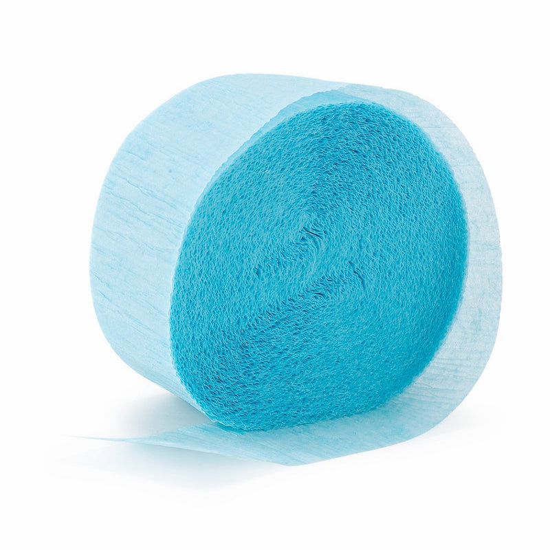 Ice Blue (Light Blue) Streamer (1 roll)