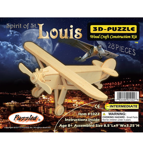 Puzzled Louis 3D Natural Wood Puzzle