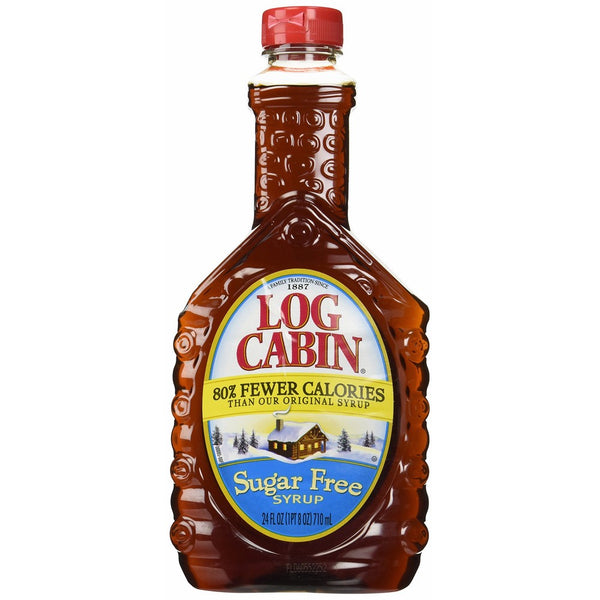 Log Cabin Syrup, Sugar Free, 24 Ounce