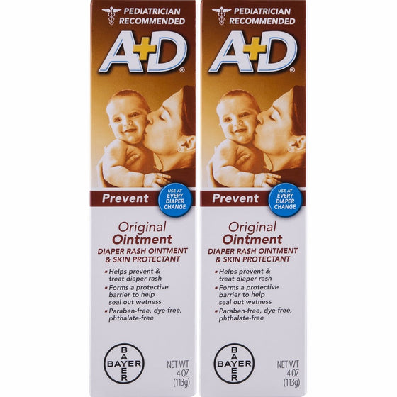 A&D Ointment, 4-Ounce (Pack of 2)