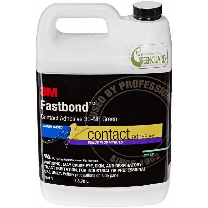 3M 21200211867 30NF Green Fastbond Contact Adhesive, 1 Gallon