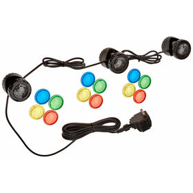 Jebao PL1LED-3 Submersible Pond LED Light with Colored Lenses