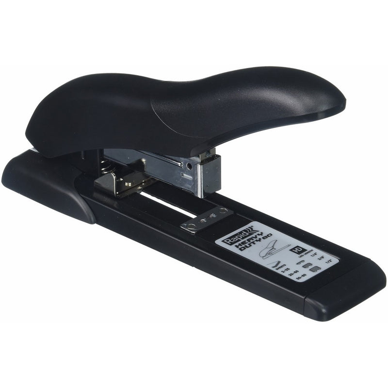 Rapid. Eco HD 80 Heavy-Duty Stapler, 80-Sheet Capacity, Black (73159)
