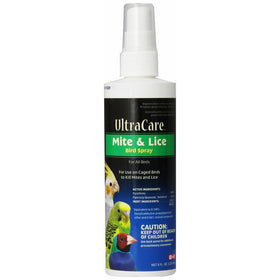8 In 1 UltraCare Mite and Lice Spray, 8-Ounce pump