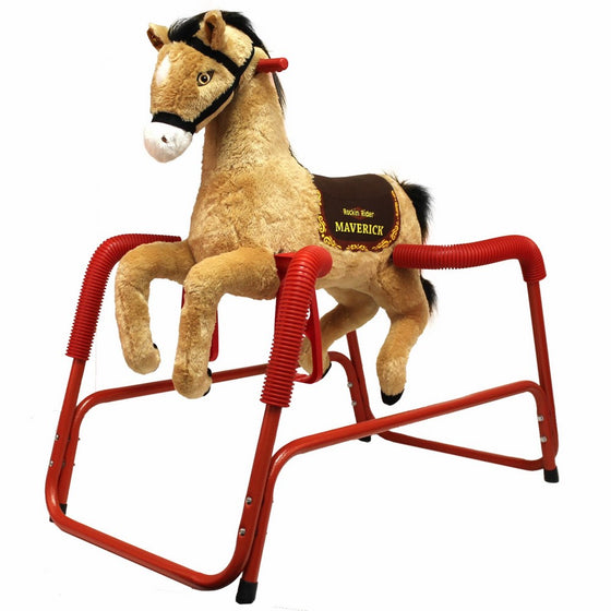 Rockin' Rider Maverick Plush Spring Horse