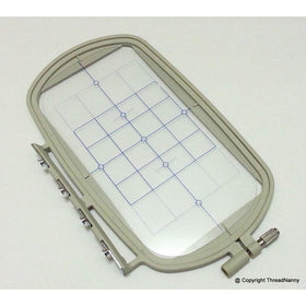 Large Embroidery Hoop w/ Placement Grid (SA432) for Brother SE270D, SE-350, SE-400, PE-500, 900D 950D SB7050E, HE-120, HE-240, Innovis 500D, Innovis 900D, Innovis 950D, LB6770PRW, LB6800PRW, Babylock Sofia A-Line and Babylock Intrigue from ThreadNanny