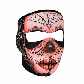 Zanheadgear WNFM082 Neoprene Full Face Mask, Sugar Skull