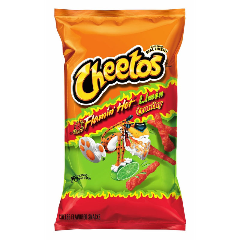 Cheetos Flamin Hot Limon, 9 oz