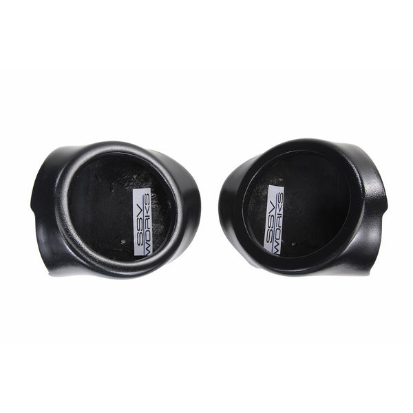 SSV Works 2008-2014 Polaris RZR Pair 6.5" Custom Speaker Pods, Front Kick Panels