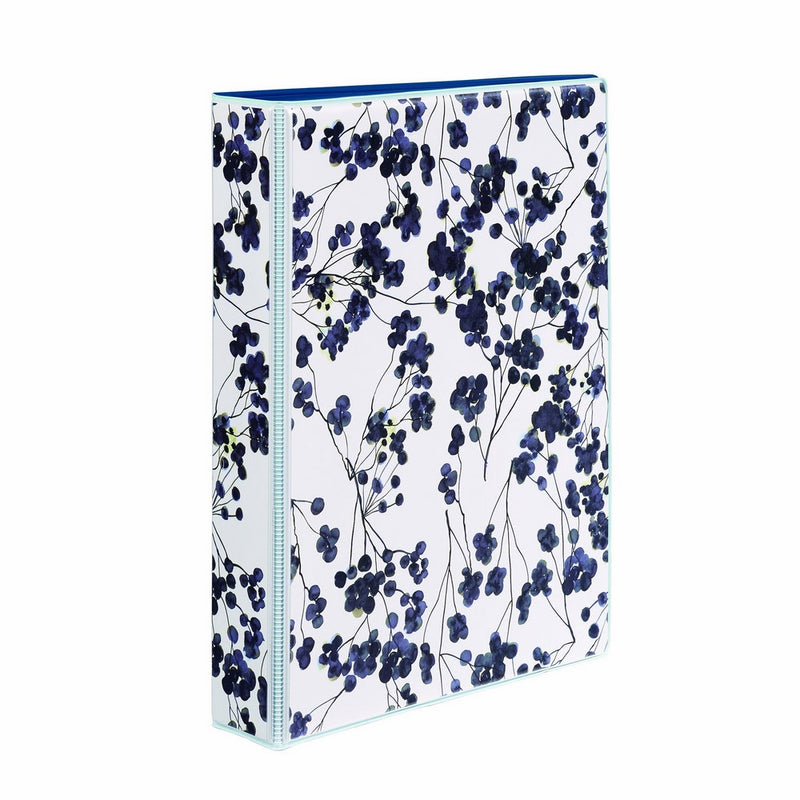 Avery 5-1/2 x 8-1/2 Inches Mini Durable Style Binder with 1-Inch Round Rings, Painted Floral (18444)