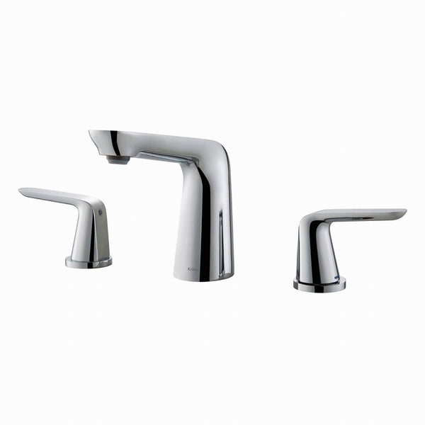 Kraus FUS-1823CH Seda Widespread 2-Handle Bathroom Faucet, 8", Chrome