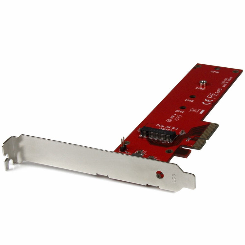 StarTech.com PEX4M2E1 M.2 Adapter – x4 PCIe 3.0 NVMe – Low Profile and Full Profile – SSD PCIE M.2 Adapter – M2 SSD – PCI Express SSD