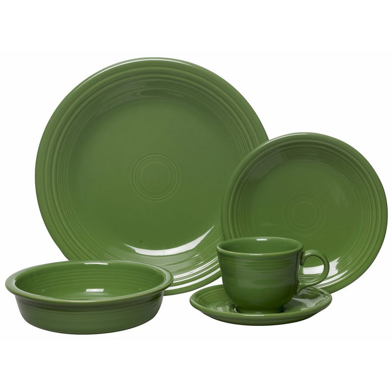 Fiesta 5-Piece Place Setting, Shamrock